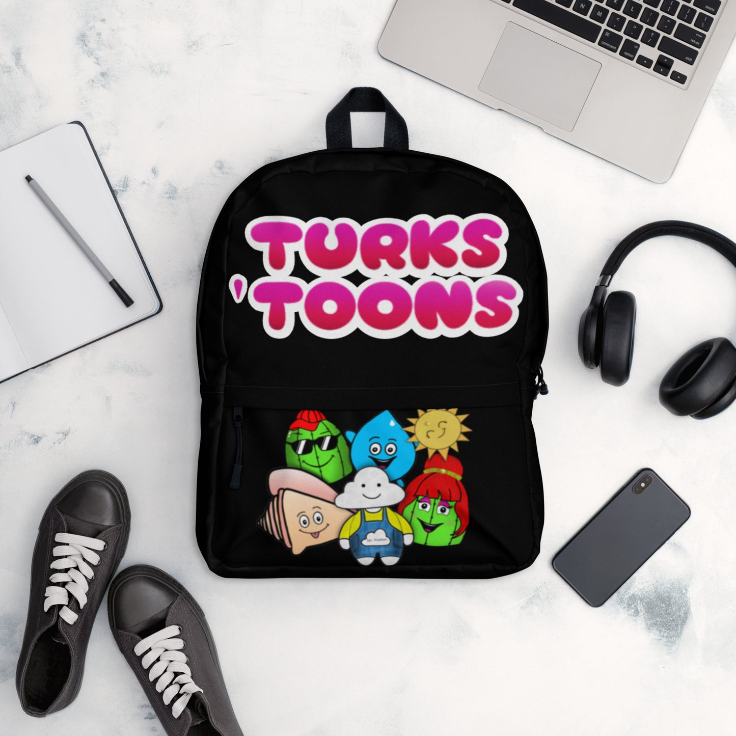 Black Turks Toons Backpack