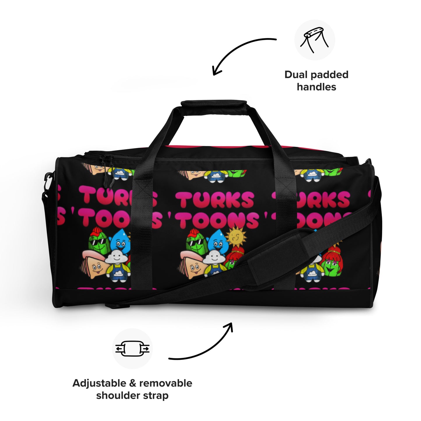 Turks Toons Duffle bag