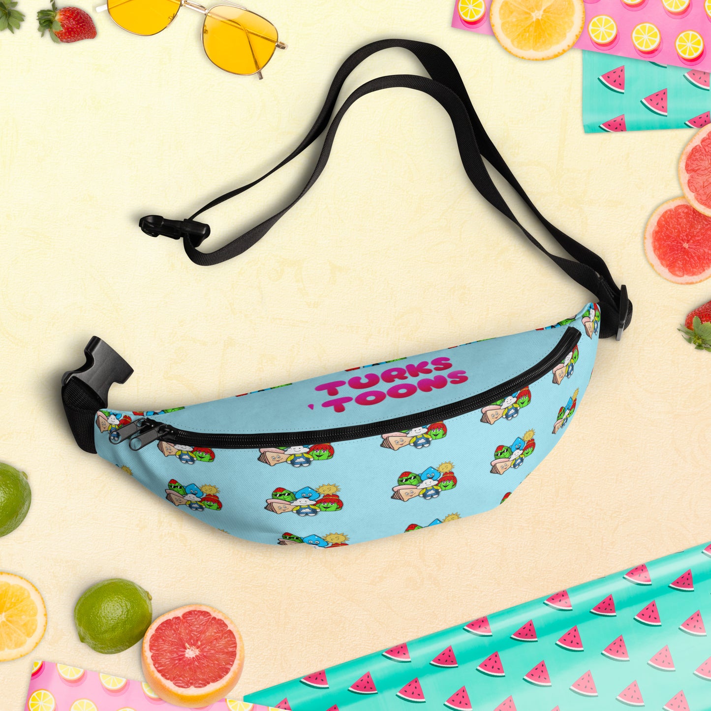 Blue Fanny Pack