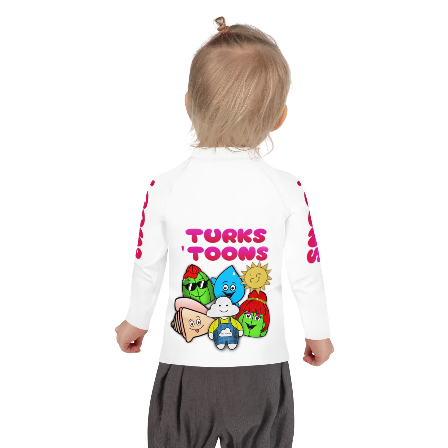 Turks Toons Kids Rash Guard