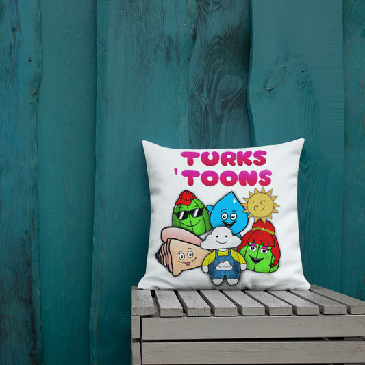 Turks Toons Premium Pillow