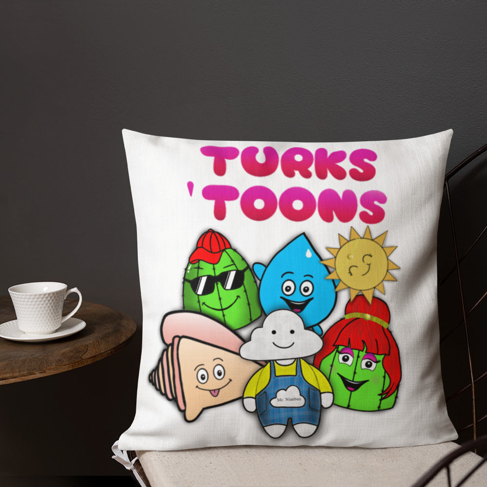 Turks Toons Premium Pillow