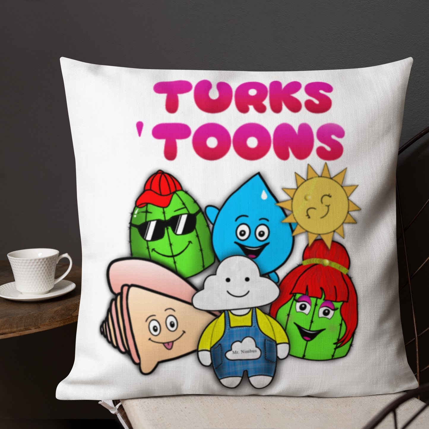 Turks Toons Premium Pillow