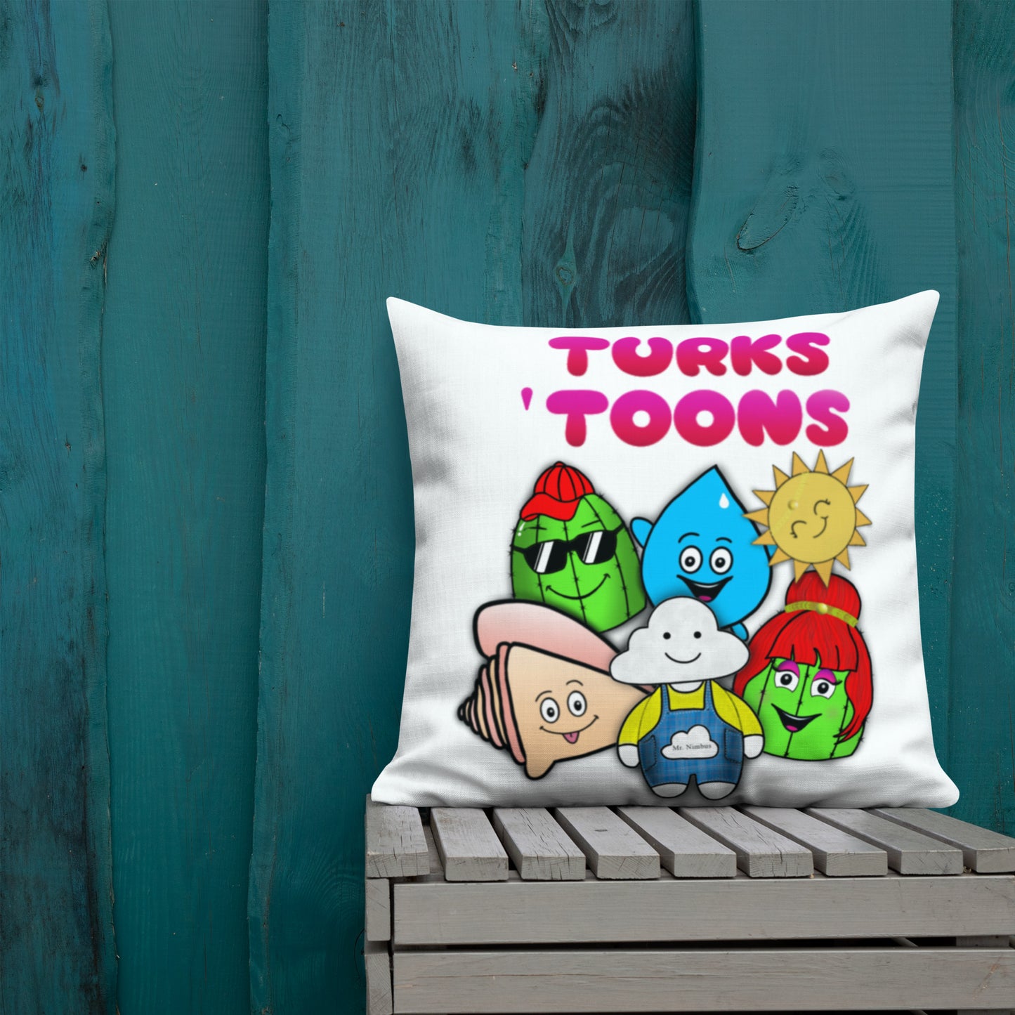 Turks Toons Premium Pillow