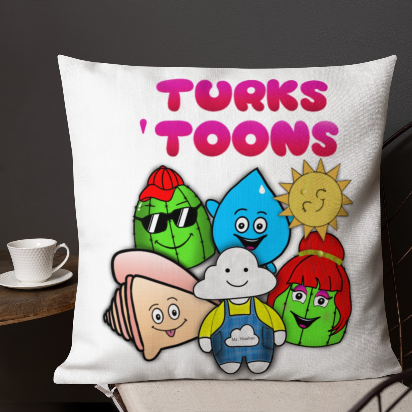 Turks Toons Premium Pillow