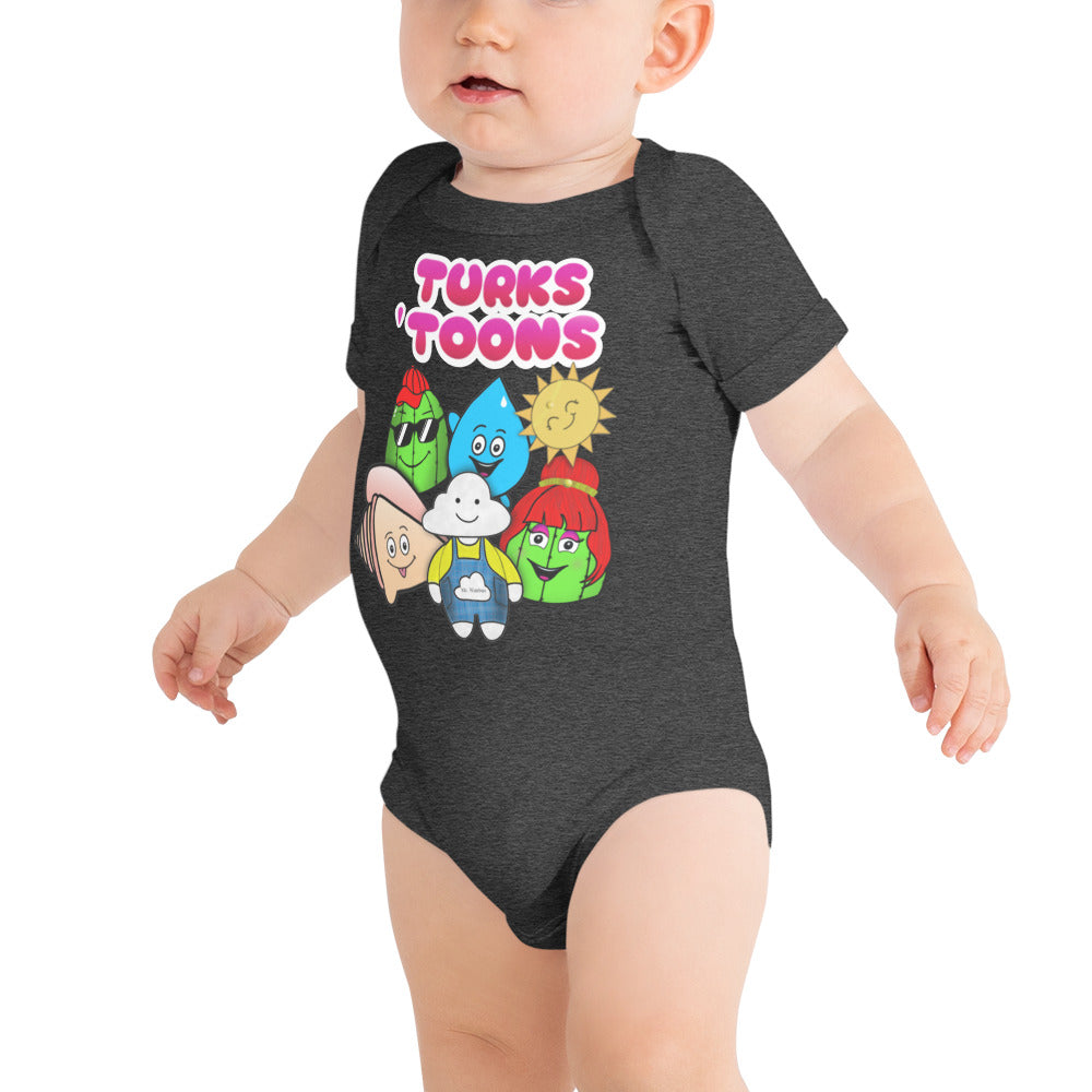 Turks Toons Baby short sleeve one piece