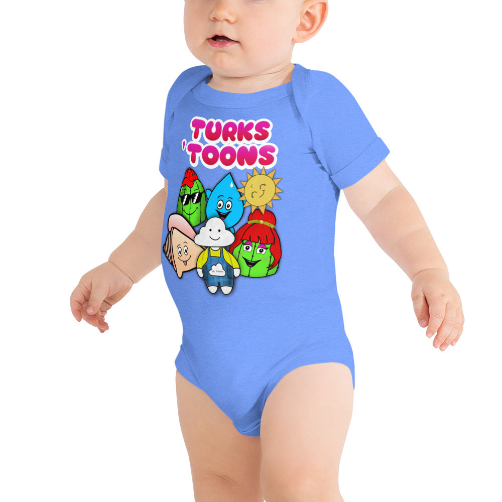 Turks Toons Baby short sleeve one piece