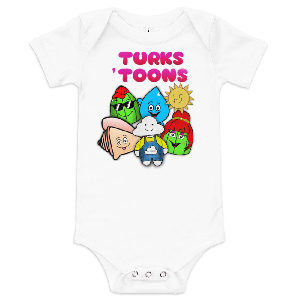 Turks Toons Baby short sleeve one piece