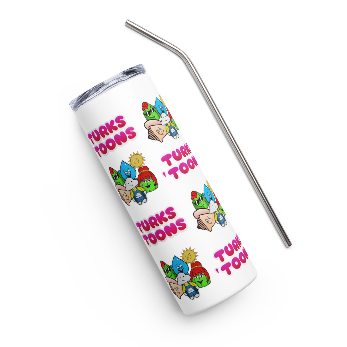 Turks Toons Stainless steel tumbler