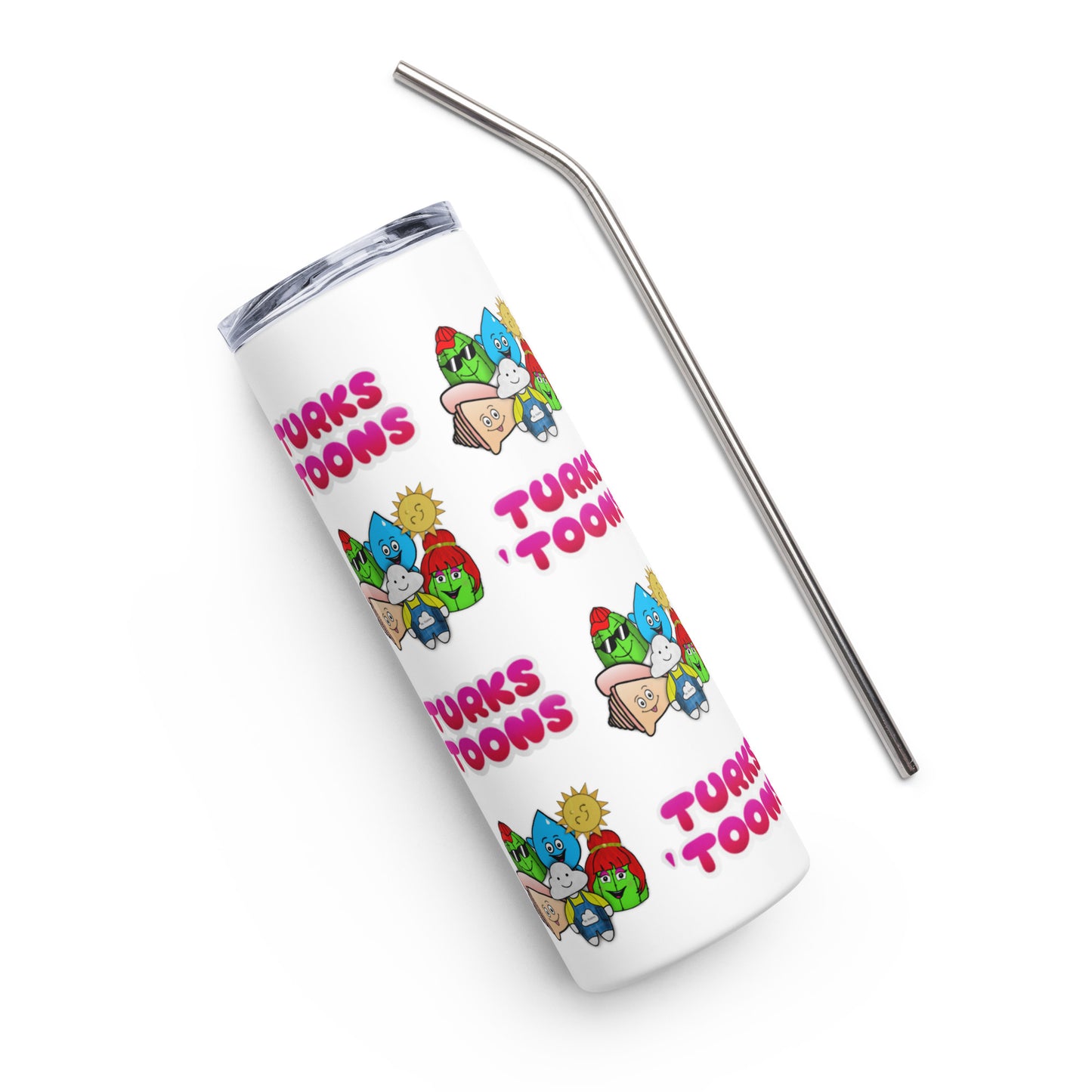 Turks Toons Stainless steel tumbler