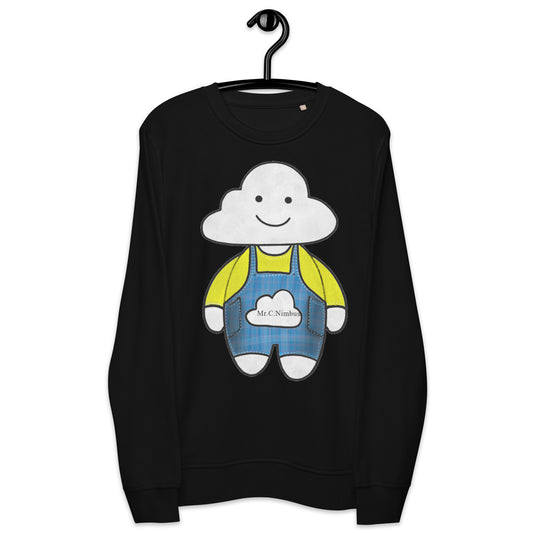 Mr C Nimbus Unisex organic sweatshirt (Men & Women)